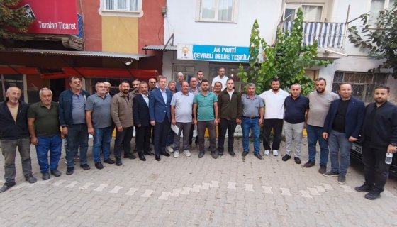 AKPARTİ TOKAT MİLLETVEKİLİ MUSTAFA ARSLANIN ALMUS TOKAT YOLU ŞANTİYESİ VE ÇEVRELİ ZİYARETİ